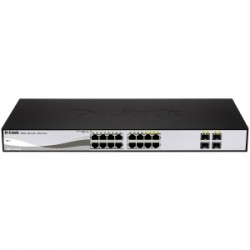D-LINK 16-Port 10/100/1000Mbps + 4-Port SFP.