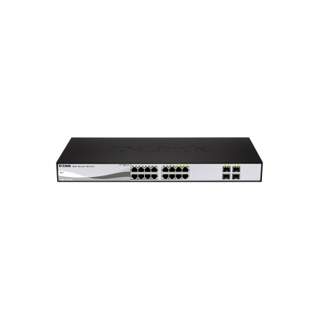 D-LINK 16-Port 10/100/1000Mbps + 4-Port SFP.