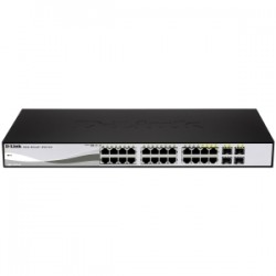 D-LINK 24-Port 10/100/1000Mbps + 4-Port SFP PoE