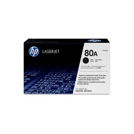 HP 80A BLACK LJ TONER CART CF280A