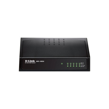 D-LINK Unmanaged 5-Port 10/100/1000BASE-T Switc