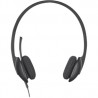 LOGITECH H340 USB HEADSET - BLACK.