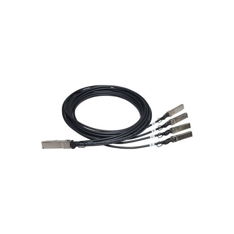 ARUBA HP X242 40G QSFP to 4x10G SFP+ 5m DAC