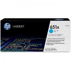 HP 651A CYAN LJ TONER CART CE341A