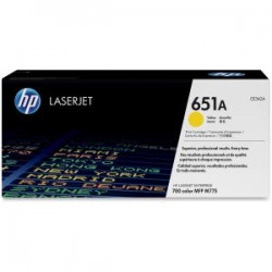 HP 651A YELLOW LJ TONER CART CE342A