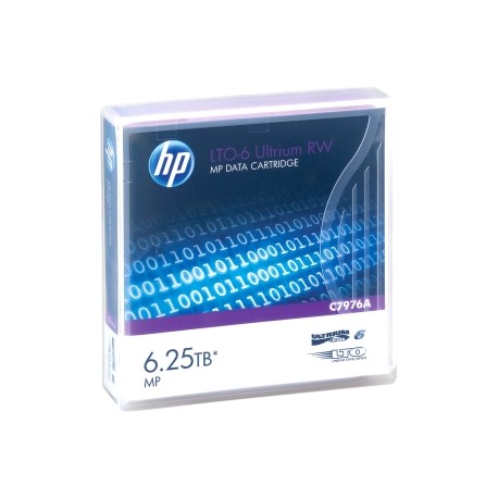 Hewlett Packard Enterprise HP LTO6 Ultrium 2.5TB/6.25TB RW Data Car