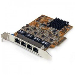 STARTECH 4 Port PCIe Gigabit Network Adapter Card