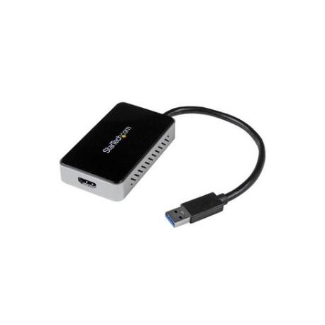 StarTech.com USB 3 to HDMI Adapter w/ 1-Port USB Hub