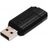 VERBATIM Store n Go Pinstripe USB Dr 128GB (Blk).