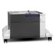 HP LaserJet 1x500-sheet Feeder and Stand