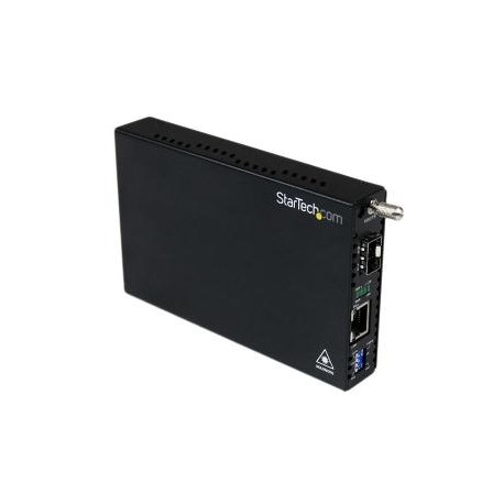 StarTech.com Gigabit Fiber Media Converter - Open SFP