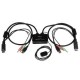 StarTech.com 2 Port USB DisplayPort Cable KVM Switch