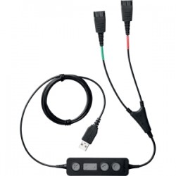 JABRA Supervisor cord 2xQD / USB UK version