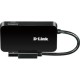 D-LINK 4-Port SuperSpeed USB 3.0 Portable Hub