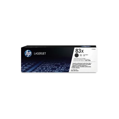 HP 83X BLACK HY LJ TONER CART CF283X