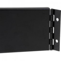 StarTech.com 2U Hinged Solid Blank Rack Panel