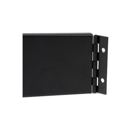 StarTech.com 2U Hinged Solid Blank Rack Panel