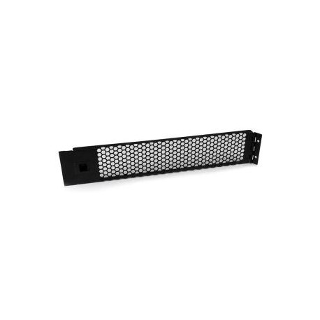 StarTech.com 2U HINGED VENTED BLANK RACK PANEL