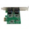 StarTech.com 2 Port Gigabit PCI Express Network Card
