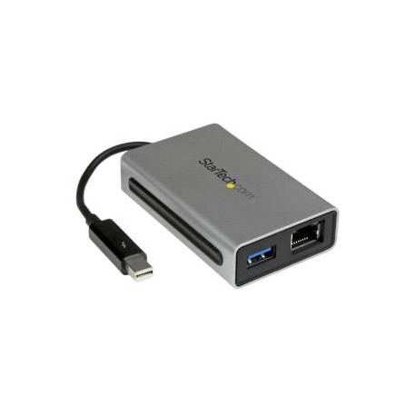 STARTECH Thunderbolt to Gigabit Ethernet + USB 3