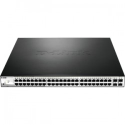 D-LINK 52-Port Gigabit WebSmart PoE Switch with