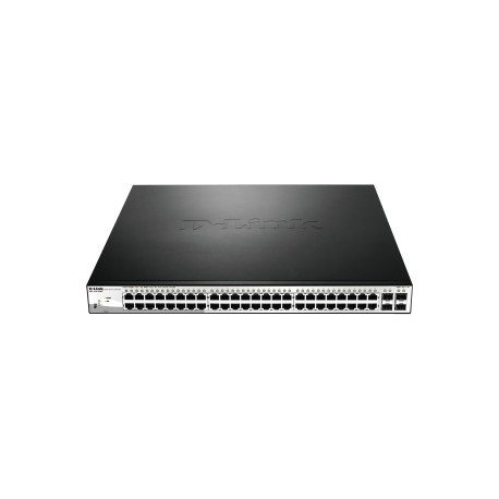 D-LINK 52-Port Gigabit WebSmart PoE Switch with