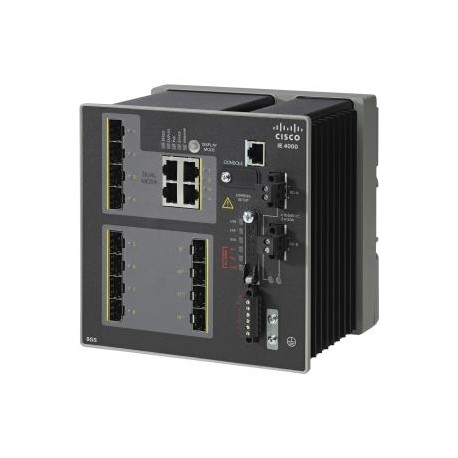 CISCO IE 4000 8 x SFP 1G 4 x 1G Cmb LAN Base