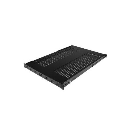 StarTech.com 1U Adjustable Vented Rack Mount Shelf