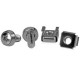 StarTech.com 50 Pkg M6 Mounting Screws and Cage Nuts