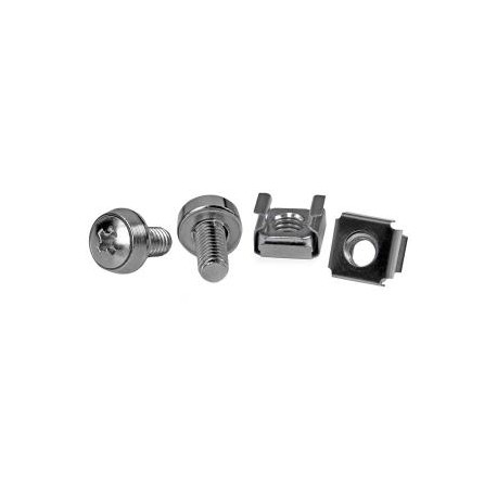 StarTech.com 50 Pkg M6 Mounting Screws and Cage Nuts