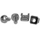 StarTech.com 50 Pkg M6 Mounting Screws and Cage Nuts