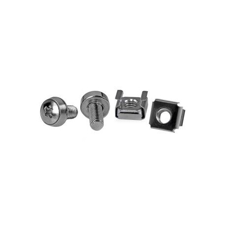 StarTech.com 100 Pkg M6 Mounting Screws and Cage Nuts
