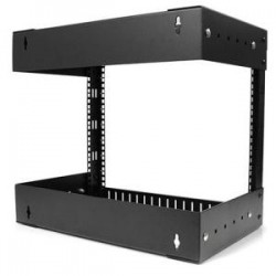 StarTech.com 8U Open Frame Wall Mount Equipment Rack