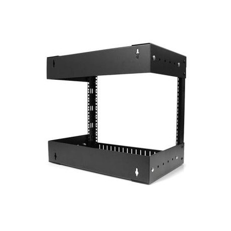 StarTech.com 8U Open Frame Wall Mount Equipment Rack