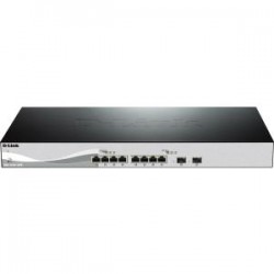 D-LINK 10 Port switch including 8x10G ports 2xS
