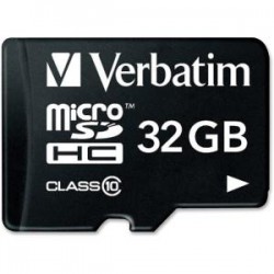 Verbatim Micro SDHC 32GB (Class 10) with