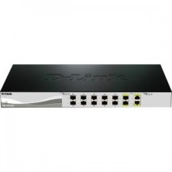 D-LINK 12-Port 10 Gb WebSmart Switch 12 SFP+ Po