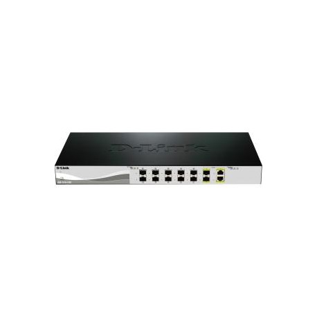 D-LINK 12-Port 10 Gb WebSmart Switch 12 SFP+ Po