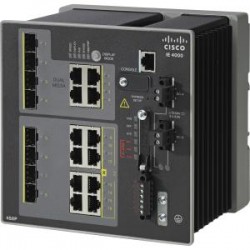 CISCO IE 4000 4 X SFP 100M WITH 8 X POE 4 X 1G