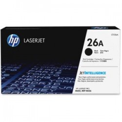 HP 26A BLACK LJ TONER CART CF226A