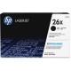 HP 26X BLACK HY LJ TONER CART CF226X