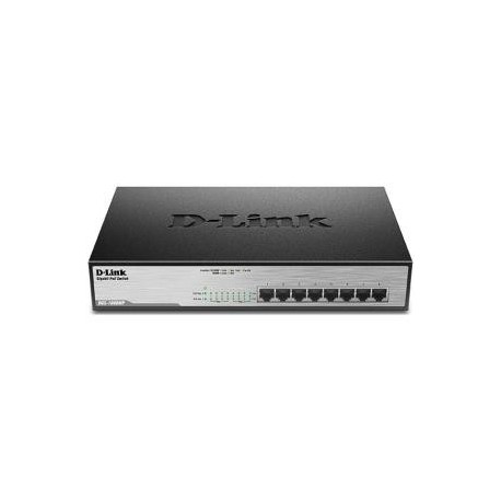 D-LINK 8-Port Desktop Gigabit PoE+ Switch