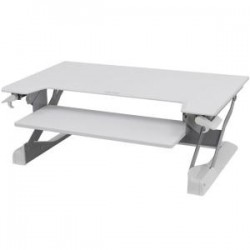 ERGOTRON WORKFIT TL WHITE SIT STAND TABLETOP.