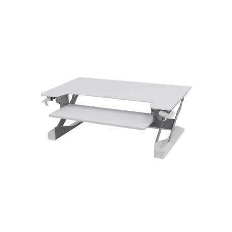 ERGOTRON WORKFIT TL WHITE SIT STAND TABLETOP.