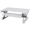 ERGOTRON WORKFIT TL WHITE SIT STAND TABLETOP.