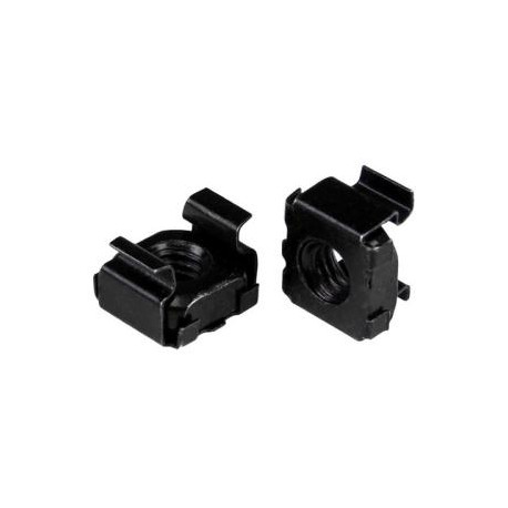 StarTech.com M5 Cage Nuts - 100 Pack Black