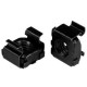 StarTech.com M6 Cage Nuts - 50 Pack Black