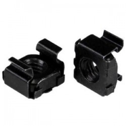 StarTech.com M5 Cage Nuts - 50 Pack Black