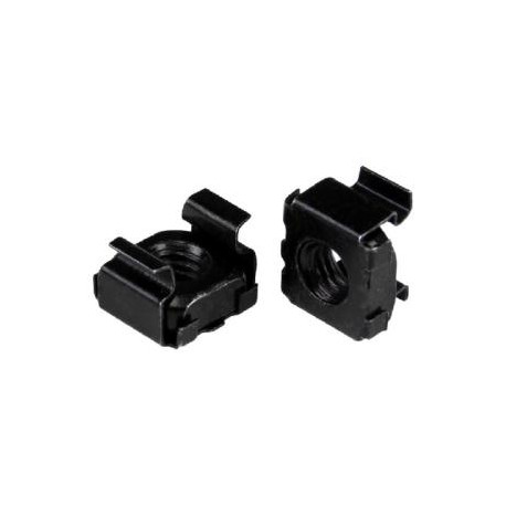 StarTech.com M5 Cage Nuts - 50 Pack Black