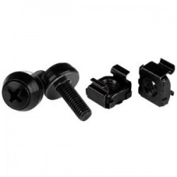 StarTech.com M5 SCREWS CAGE NUTS - 50 PACK BLACK